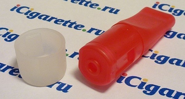 #3014 Картридж eGo-T/eGo-C Type B Red, прозрачный