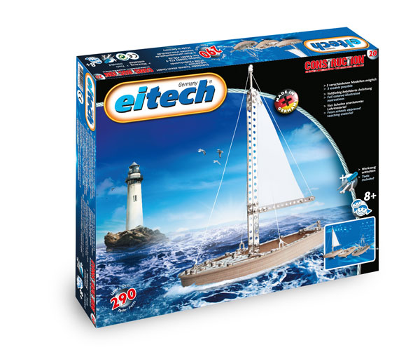 Конструктор EITECH 00020 Парусник 290 деталей