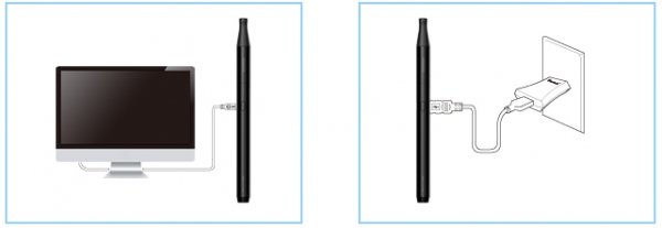 #2320 Батарея Joyetech eCom-C Twist 650mah, вариватт, Passtrough, 2 цвета