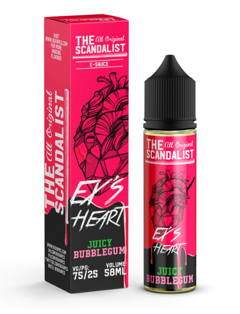 Ex's Heart (Фруктовая жвачка, Киви, Малина) / The Scandalist / RUVAPES